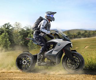 Futuristic BMW D-05T Adventure Touring Motorcycle for Ultimate Freedom