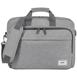 USLUBN12710 Eco Friendly Briefcase, Gray