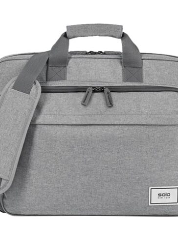 USLUBN12710 Eco Friendly Briefcase, Gray