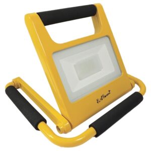 EAG020y 20W Folds to 1 in. Adjustable, Portable LED Work Light - Yellow