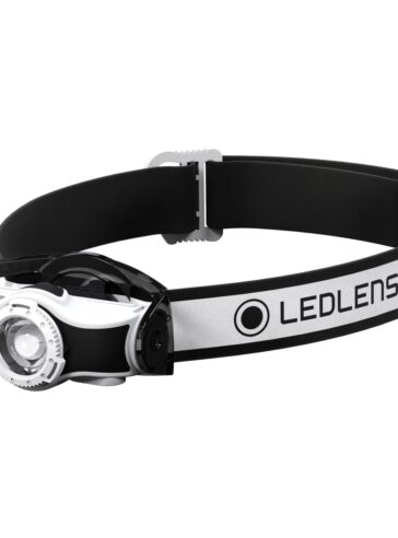 880544 MH5 Rechargeable Headlamp, Black & White - 400 Lumens