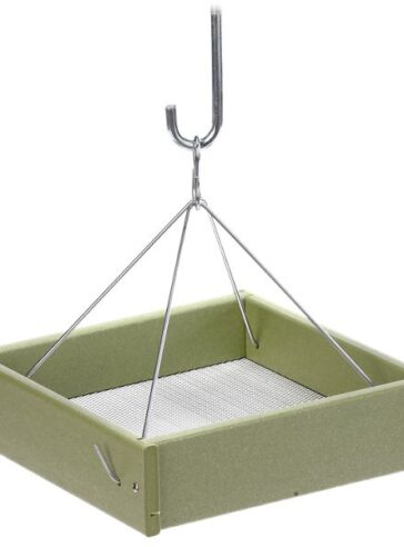 Birds Choice Hanging Recycled Plastic Platform Bird Feeder - Small