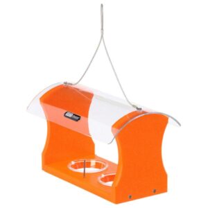 Birds Choice Recycled Oriole Bird Feeder for Oranges and Jelly