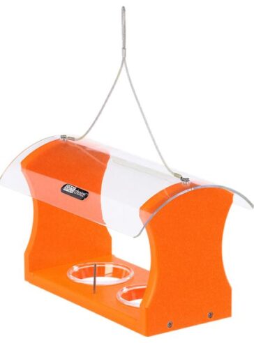 Birds Choice Recycled Oriole Bird Feeder for Oranges and Jelly