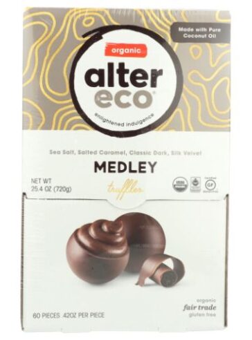 Medley Chocolate Truffle 60 Count by Alter Eco