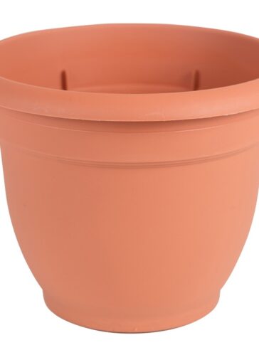 20-56116 16 in. Ariana Planter with Self Watering Grid, Terra Cotta