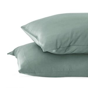 I0117135 Resort Bamboo Pillowcase Set for Unisex, Ocean Mist - Standard - 2 Piece