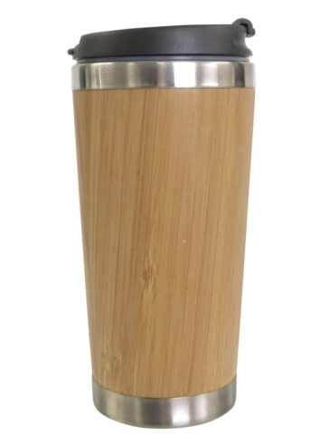 290-BTMUG Bamboo Travel Mug, Tan