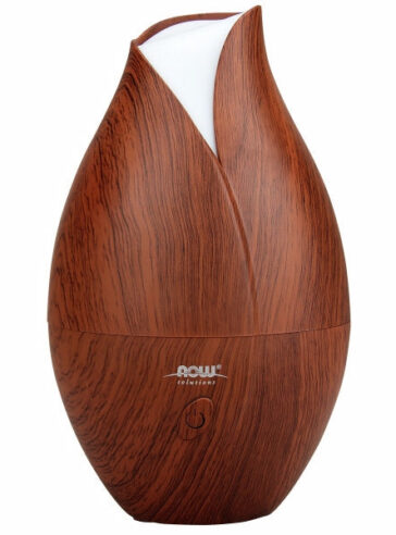 Ultrasonic Faux Wood Grain Diffuser 1 Count by Now Foods