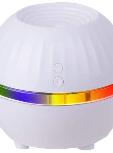 Ultrasonic Cool Mist Personal Humidifier with LED Mood Light