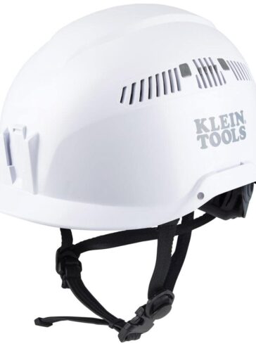 Safety Helmet, Vented-Class C, White