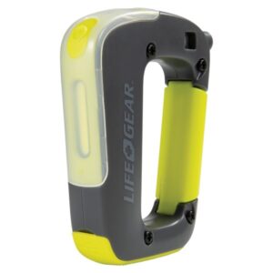Life Gear 41-3932 250lm USB Rechargeable Clip Light Flashlight