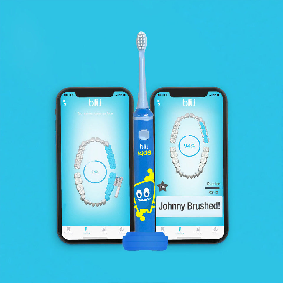 Blu Kids Smart Toothbrush in Blue