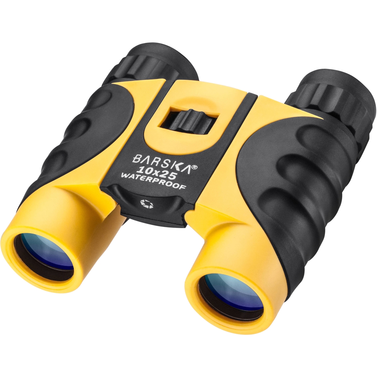 CO10697 10 x 25 Colorado Waterproof Binoculars, Yellow