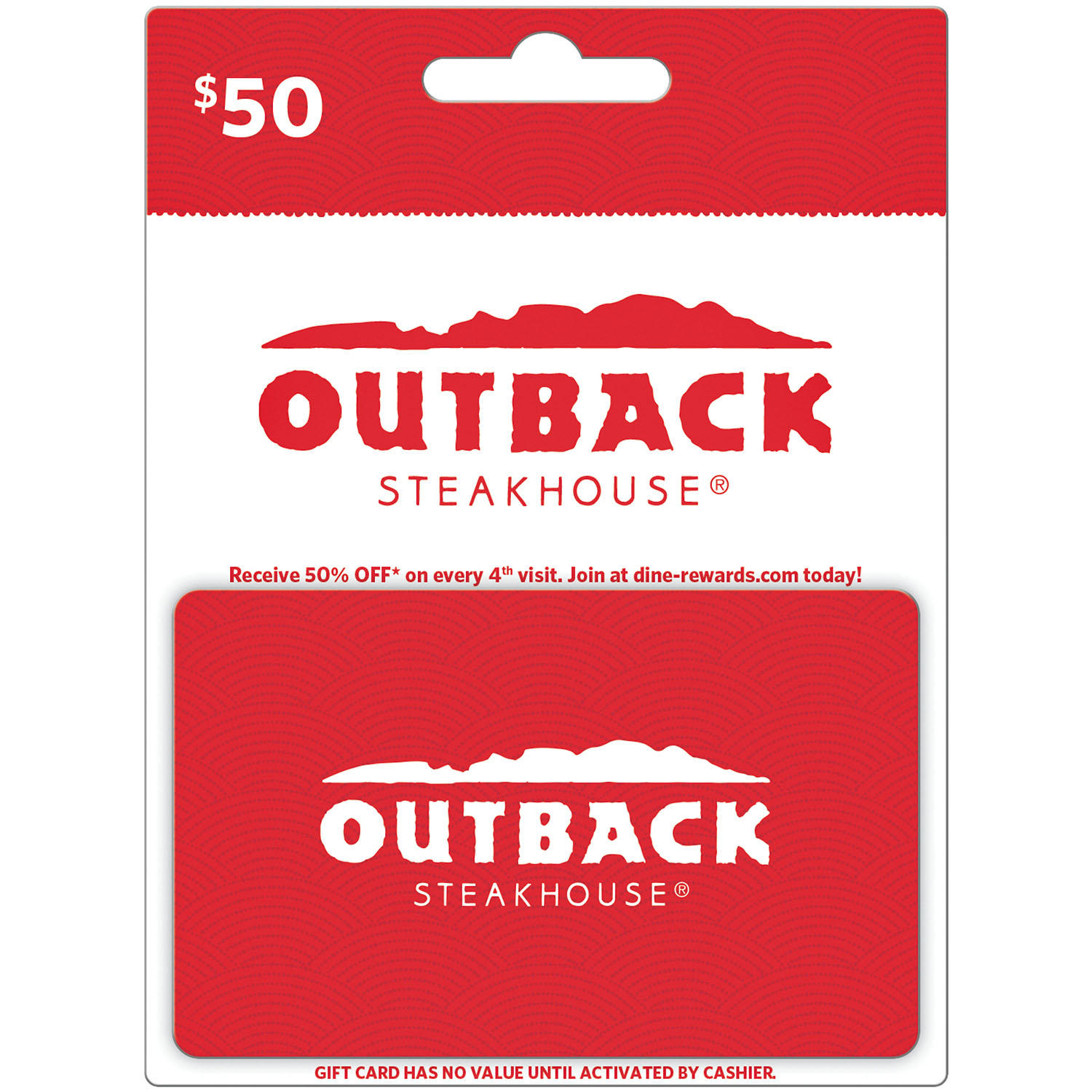 OUTBACK $50 GC