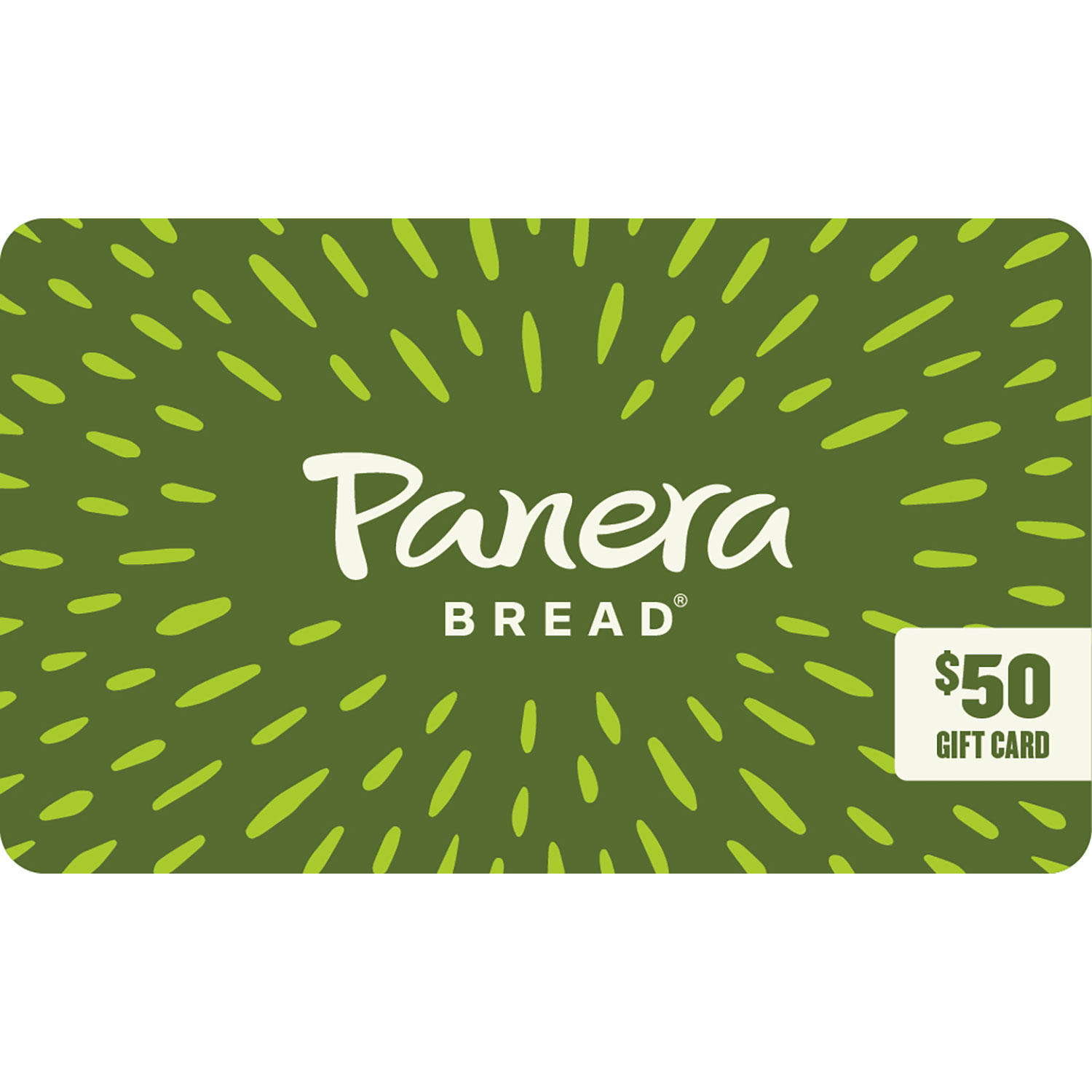 Panera $50 eGift Card (Email Delivery)
