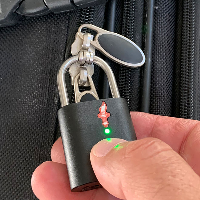 TSA Approved Fingerprint Lock