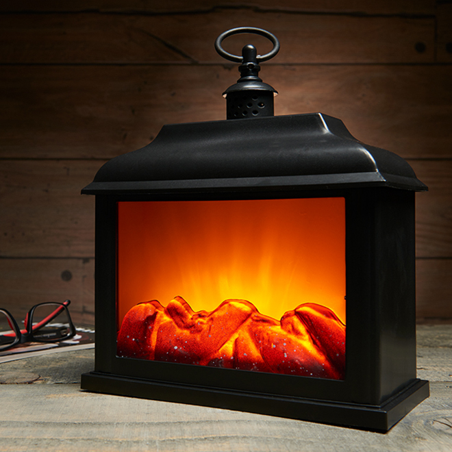 Tabletop Flameless Fireplace - Bronze