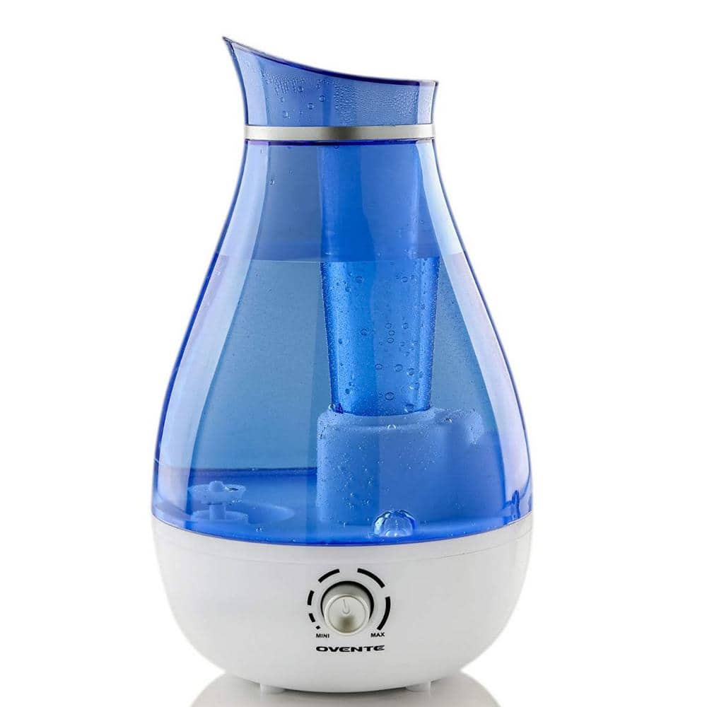 20-Watt Blue BPA-Free Ultrasonic Cool Mist Humidifier with 2.5 l Refillable Tank and Adjustable Moisture Control