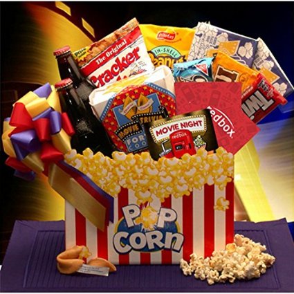 820112-RB10 Movie Night Mania Gift Box With 10.00 Redbox Gift Card