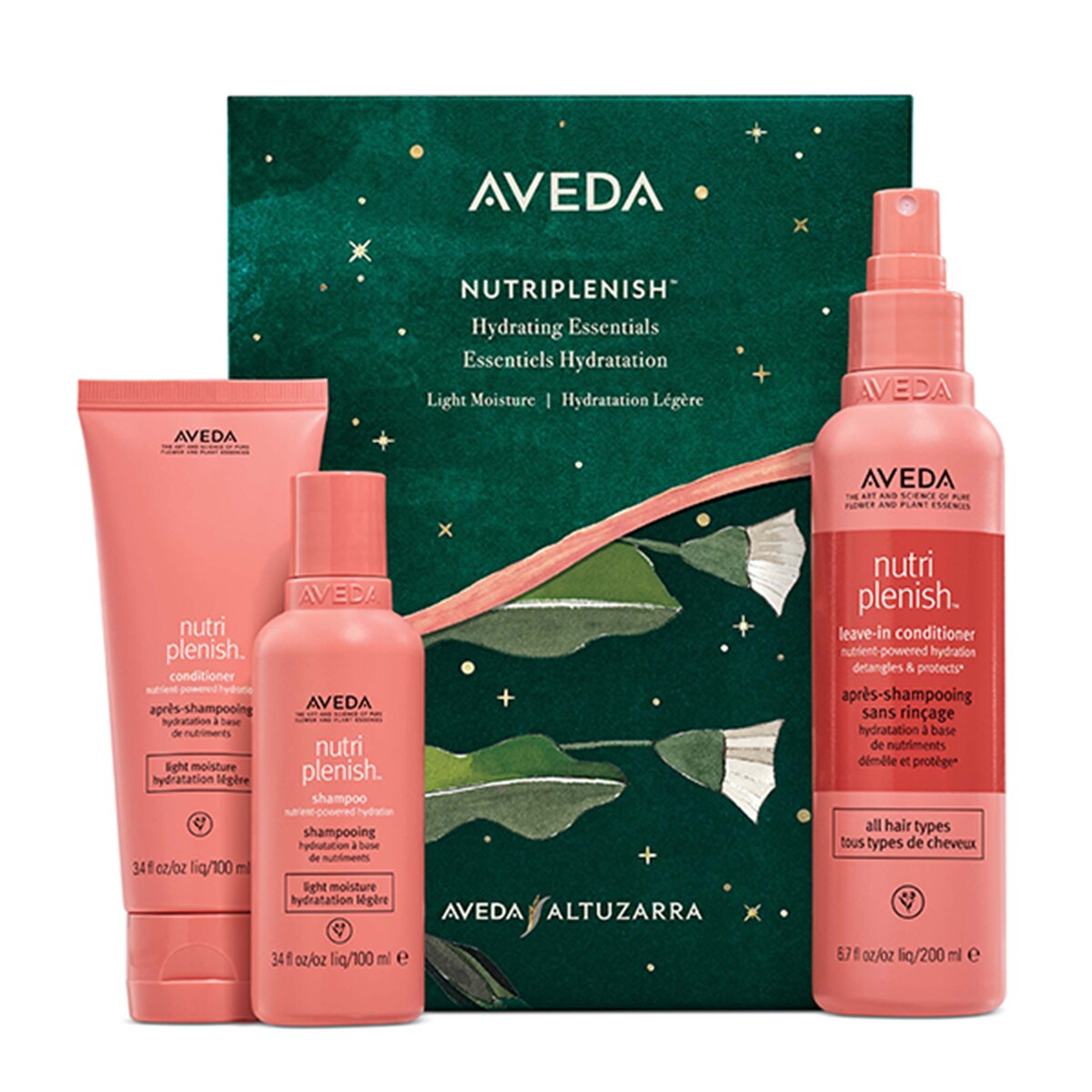 Aveda nutriplenish™ hydrating essentials: light moisture gift set