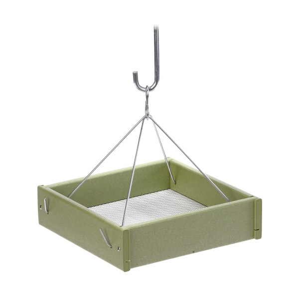 Birds Choice Hanging Recycled Plastic Platform Bird Feeder - Small