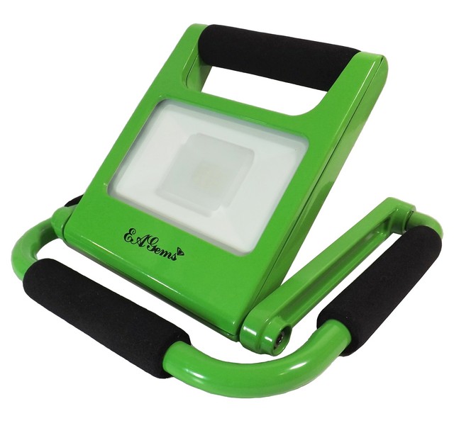 EAG010g 10W Folds to 1 in. Adjustable, Portable LED Work Light - Green