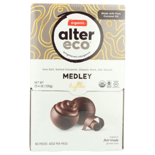 Medley Chocolate Truffle 60 Count by Alter Eco