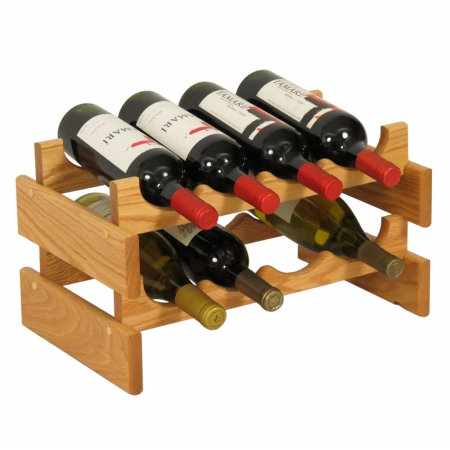 WR42LO 8 Bottle Dakota Wine Rack