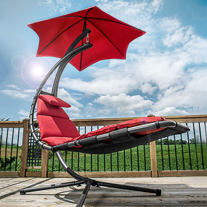 Zero Gravity Hammock Chair - Cherry Red