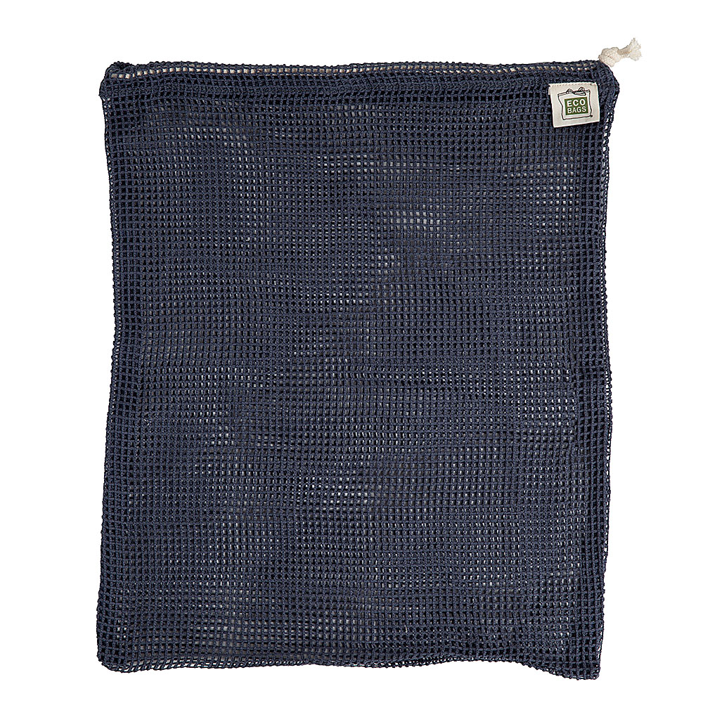 235998 12 x 15 in. Storm Blue Net Drawstring Reusable Bags