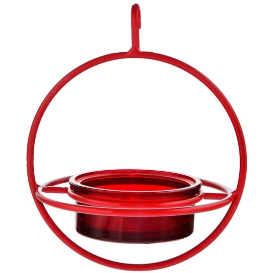 Couronne COURM047200R Hummble Bold Bird Feeder, Red