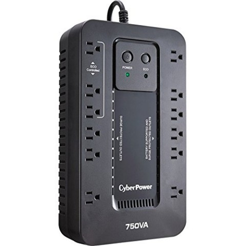 EC750GTAA 750Va-450W Standby Ups Nema 5-15 Rj-11 Emi Eco TAA