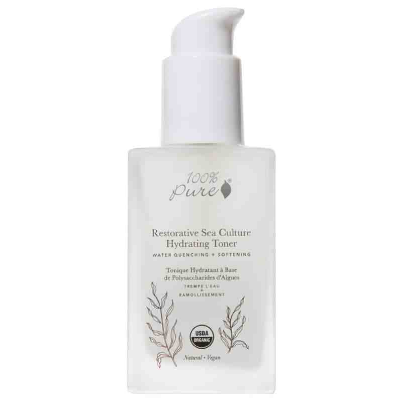 100% Pure Restorative Sea Culture Hydrating Toner Organic 4 Oz