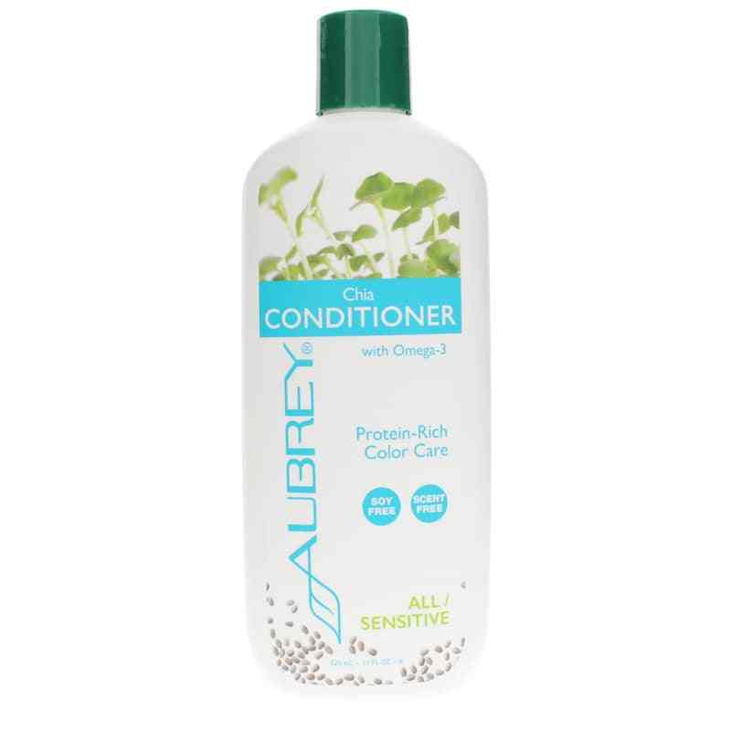 Aubrey Organics Chia Conditioner Protein-Rich Color Care 11 Oz