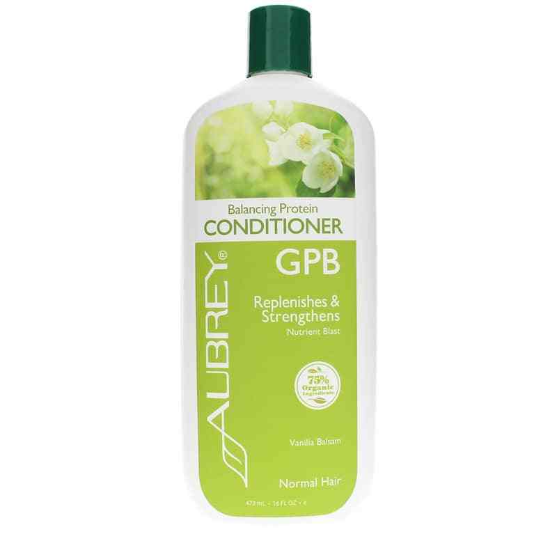 Aubrey Organics GPB Balancing Protein Conditioner Vanilla Balsam 16 Oz