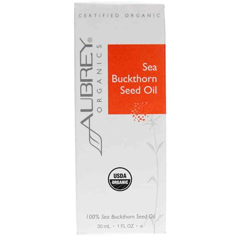 Aubrey Organics Sea Buckthorn Seed Oil 1 Oz