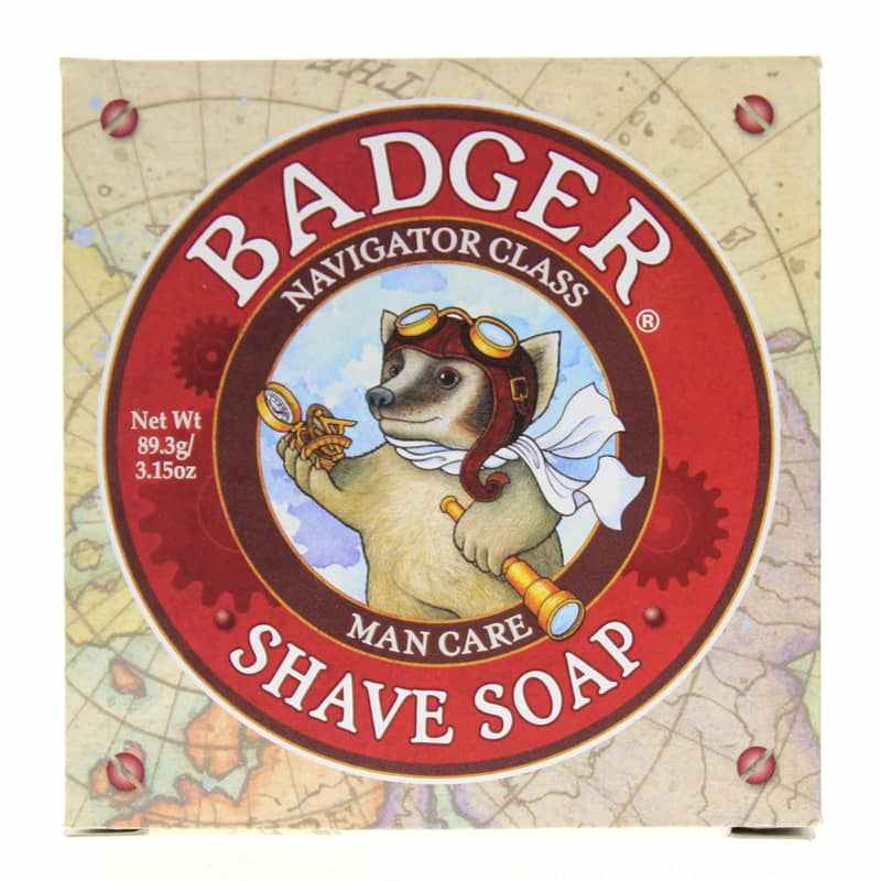 Badger Man Care Shave Soap Bar 3.15 Oz