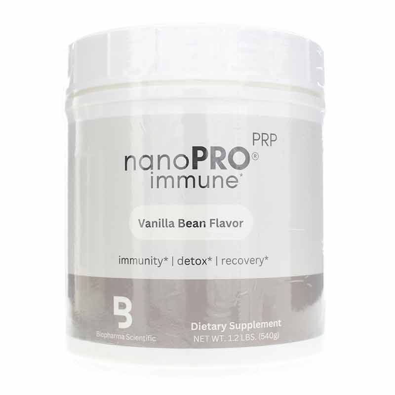Biopharma NanoPro PRP Immune Vanilla Bean 30 Servings