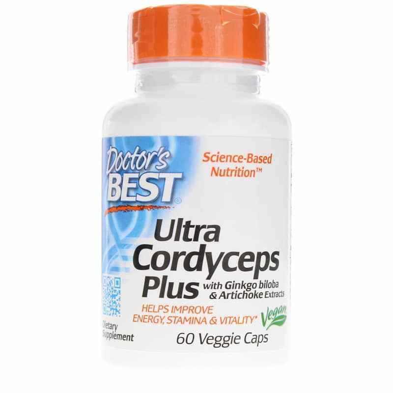 Doctors Best Ultra Cordyceps Plus 60 Veg Capsules
