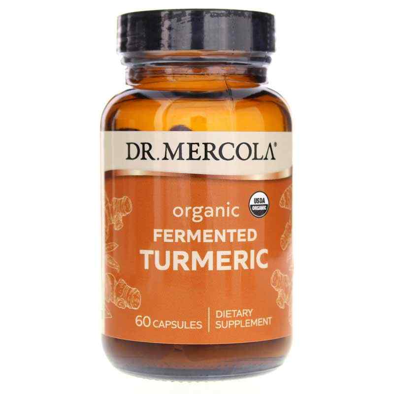 Dr. Mercola Fermented Turmeric 60 Capsules