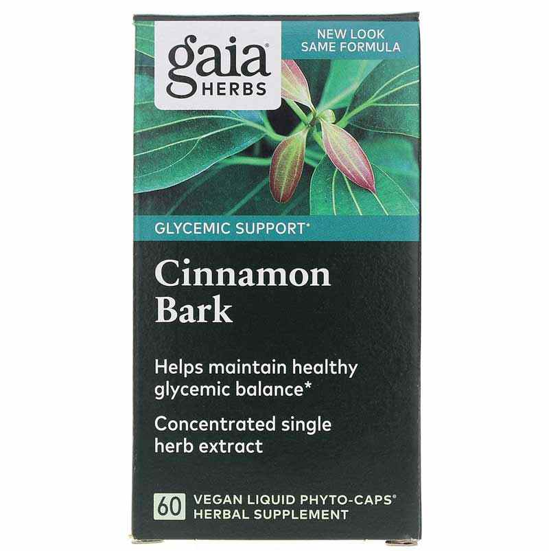 Gaia Herbs Cinnamon Bark 60 Liquid Phyto Caps