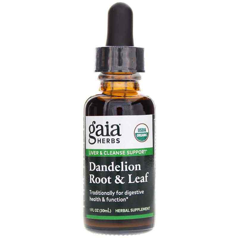 Gaia Herbs Dandelion Root & Leaf Certified Organic 1 Oz