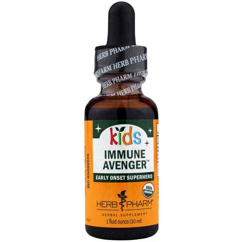 Herb Pharm Kids Immune Avenger 1 Oz