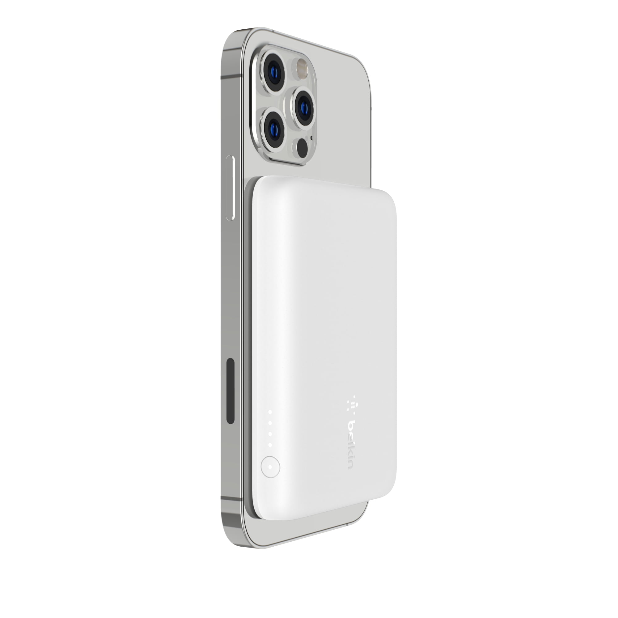 Magnetic Wireless Power Bank, White