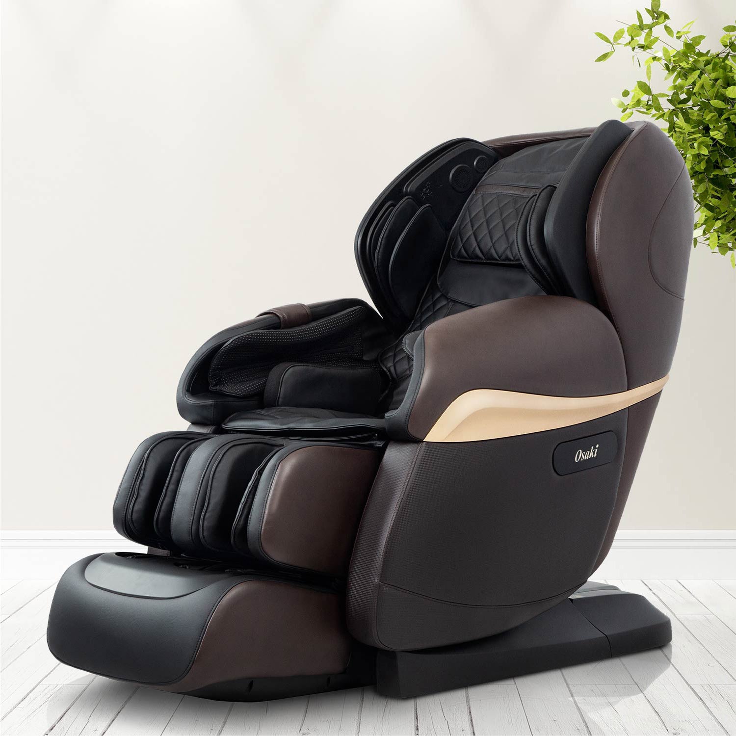 Osaki Os-Pro 4D Paragon Massage Chair in Dark Brown