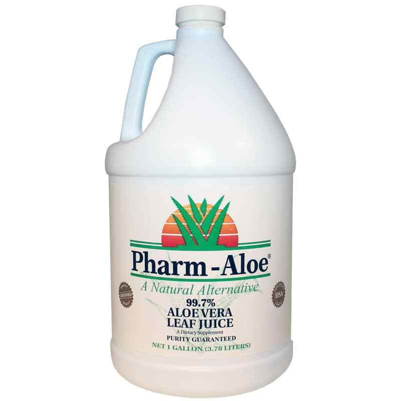 Pharm Aloe Aloe Vera Leaf Juice 1 Gallon 128 Oz