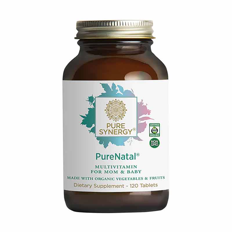 Pure Synergy PureNatal Multivitamin for Mom & Baby Tablets 120 Tablets