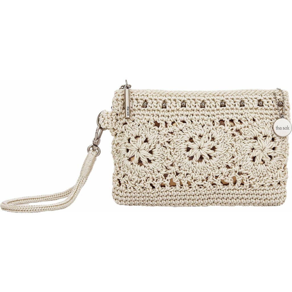 The Sak Vita Wristlet in Natural Medallion at Nordstrom