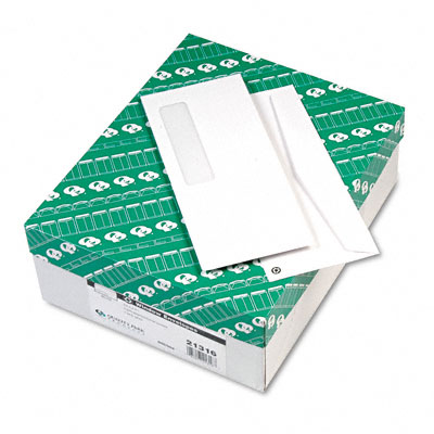 21316 Business Window Envelope Contemporary #10 White Recycled 500/box